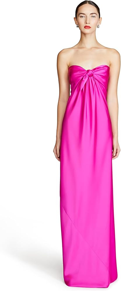 HALSTON Women's Lisette Satin Gown | Amazon (US)