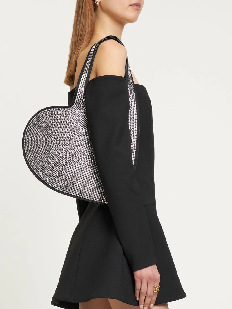Mini heart embellished shoulder bag - Coperni - Women | Luisaviaroma | Luisaviaroma