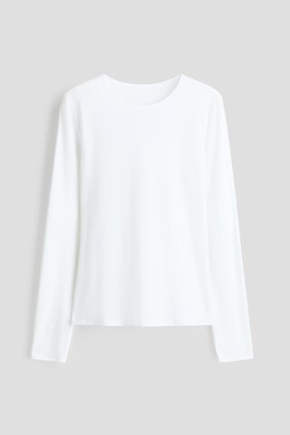H & M - Warming Slim Fit Top - White | H&M (UK, MY, IN, SG, PH, TW, HK)