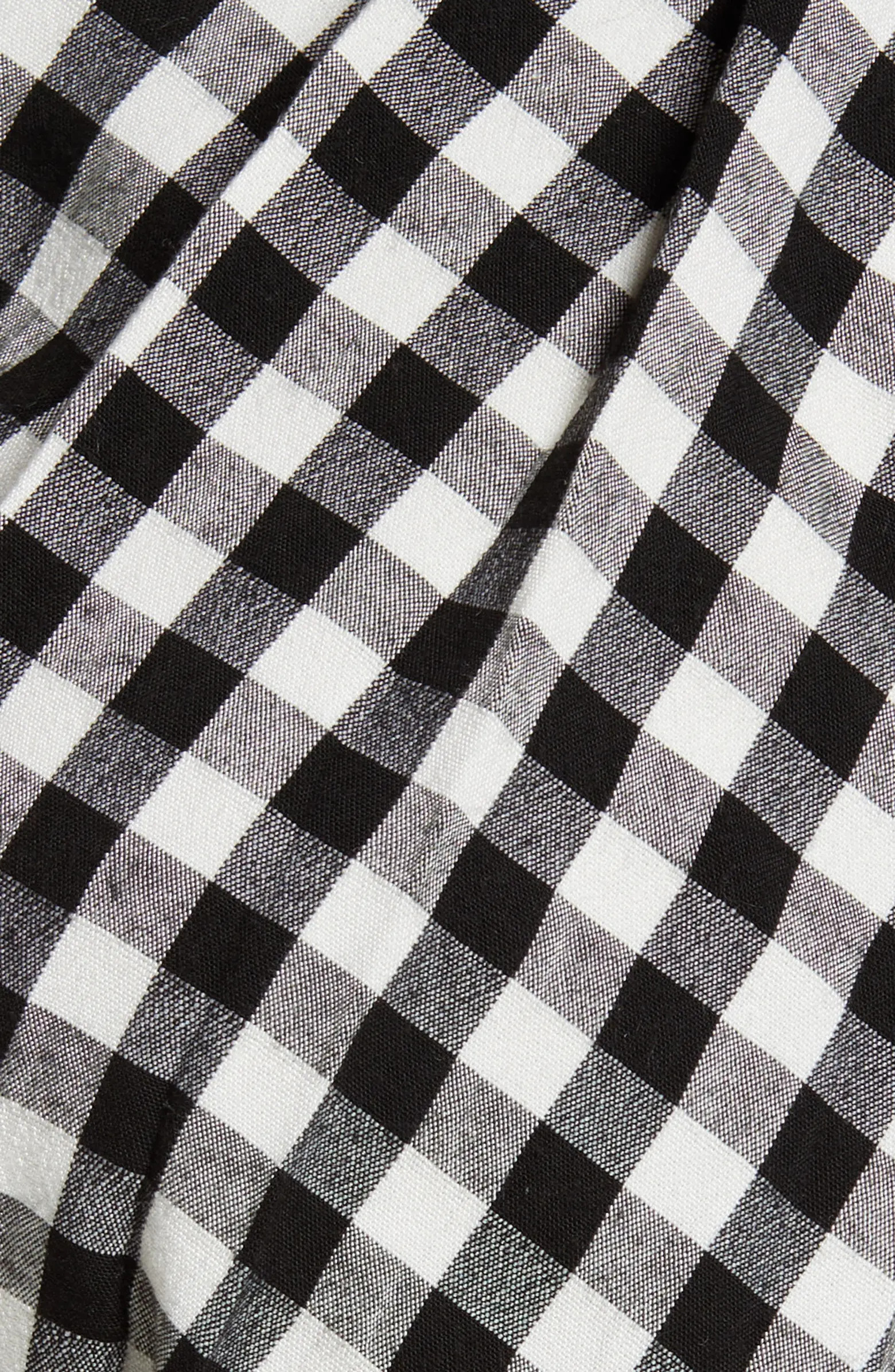 VERO MODA Karma Gingham Crop Wrap Top | Nordstrom | Nordstrom