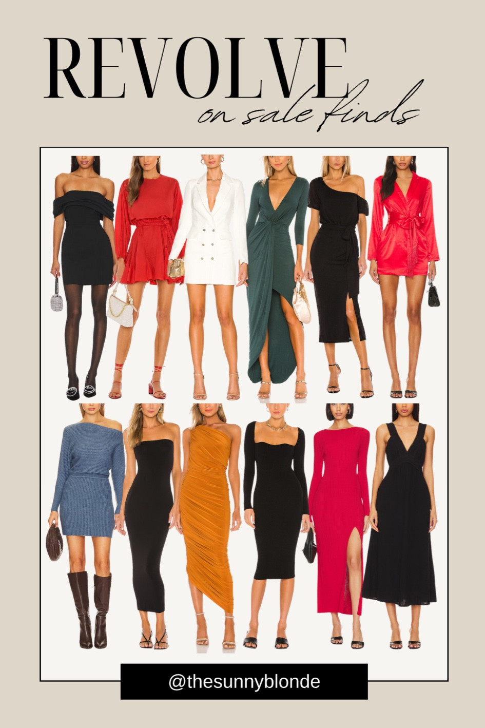 Shop these Revolve finds that are currently on sale! Get ready for all of the holiday styles for every get-together —celebrate in style!! 



revolve, under $100, on sale, short dress, maxi dress, holiday, glam, satin dress, black dress, red dress, dinner date, outfit, off the shoulder dresss

#LTKStyleTip #LTKHoliday #LTKWedding