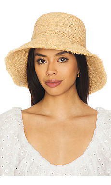LSPACE Paco Bucket Hat in Natural from Revolve.com | Revolve Clothing (Global)