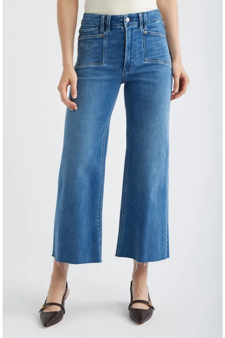 Anessa Pocket Wide Leg Jeans (Women) | Nordstrom | Nordstrom