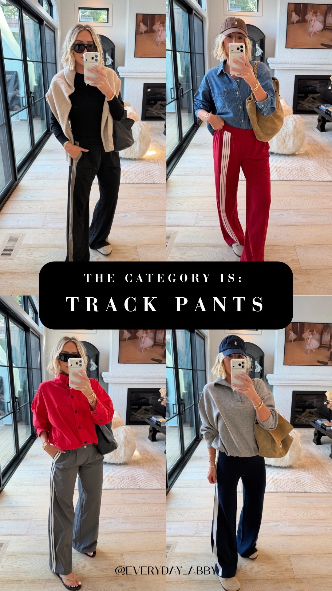 A fall staple in my wardrobe 🤩🤩 I love a good track pant ❤️‍🔥

#LTKootd #LTKActive #LTKdayinmylife