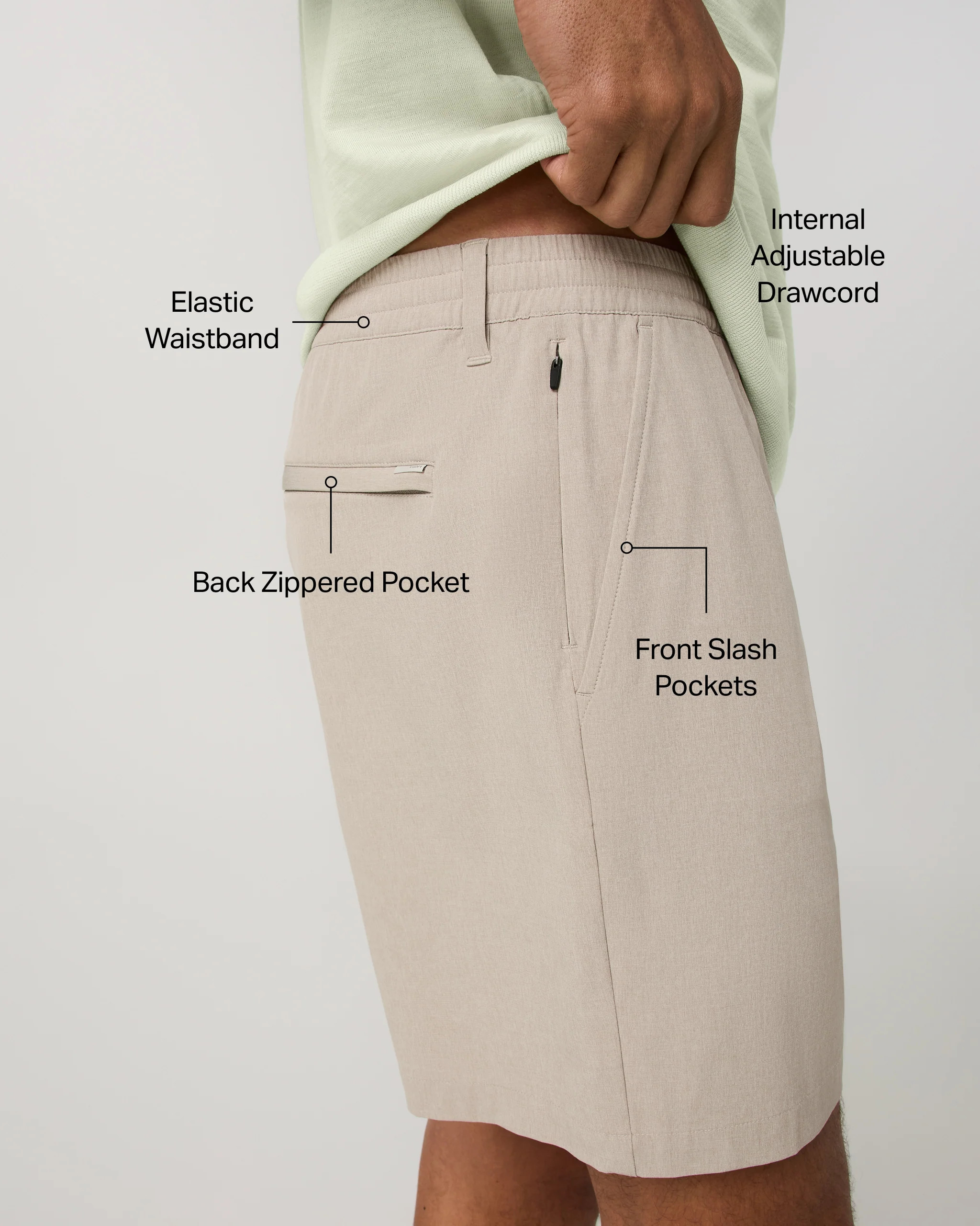 Aim Elastic Waist Short 7" | Vuori Clothing (US & Canada)