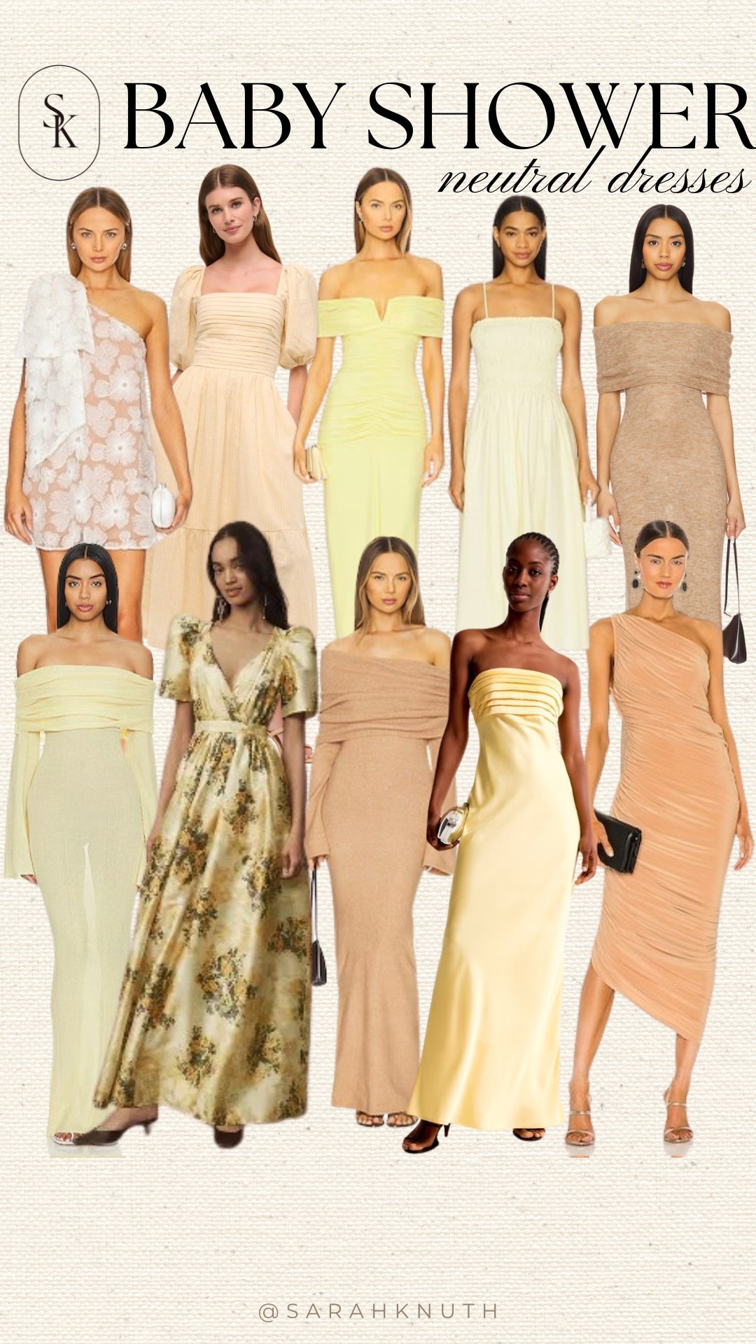 Dresses for neutral baby shower, wedding guest dresses, spring dresses, summer dresses

#LTKBump #LTKSaleAlert #LTKWedding