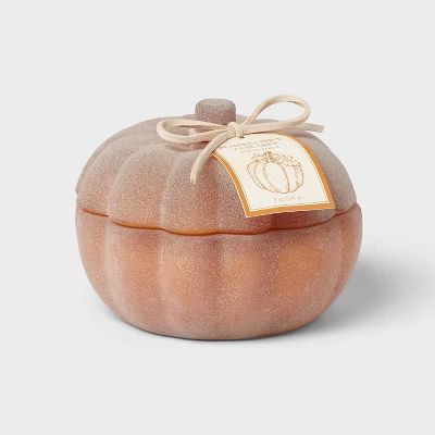 2-Wick Pumpkin Glass Candle Pumpkin Spice Cupcakes 5oz - Threshold™ | Target