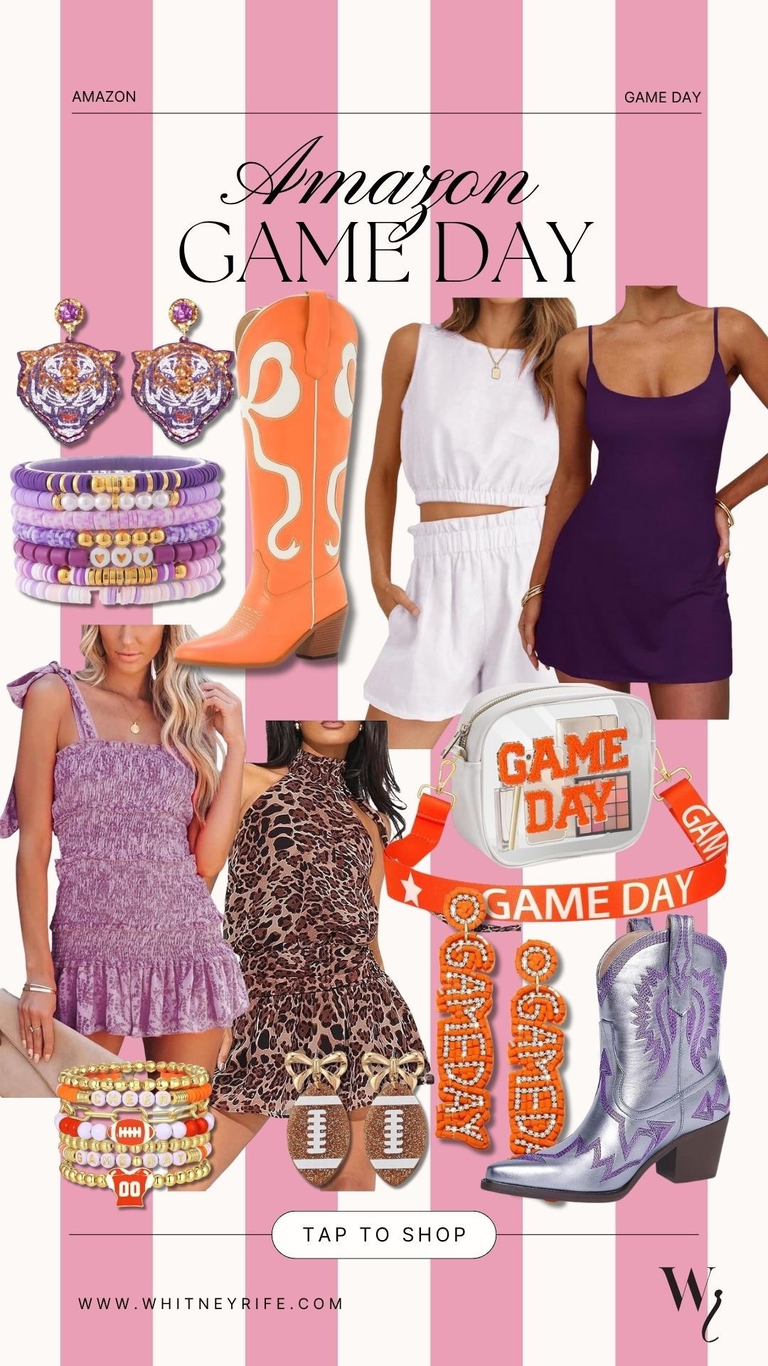 Orange and purple gameday finds 

#LTKFindsUnder50 #LTKSeasonal #LTKStyleTip