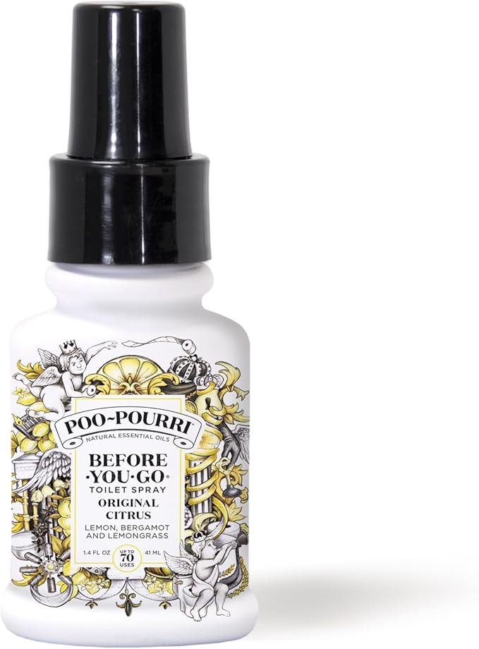 Poo-Pourri Before-You-Go Toilet Spray, Original Citrus, 1.4 Fl Oz - Lemon, Bergamot and Lemongras... | Amazon (US)