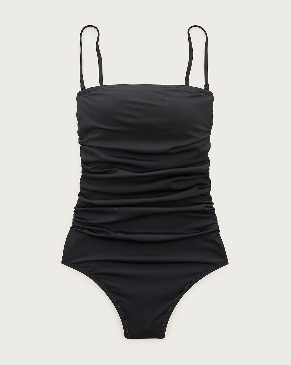 Gemma ruched bandeau one-piece | J. Crew US
