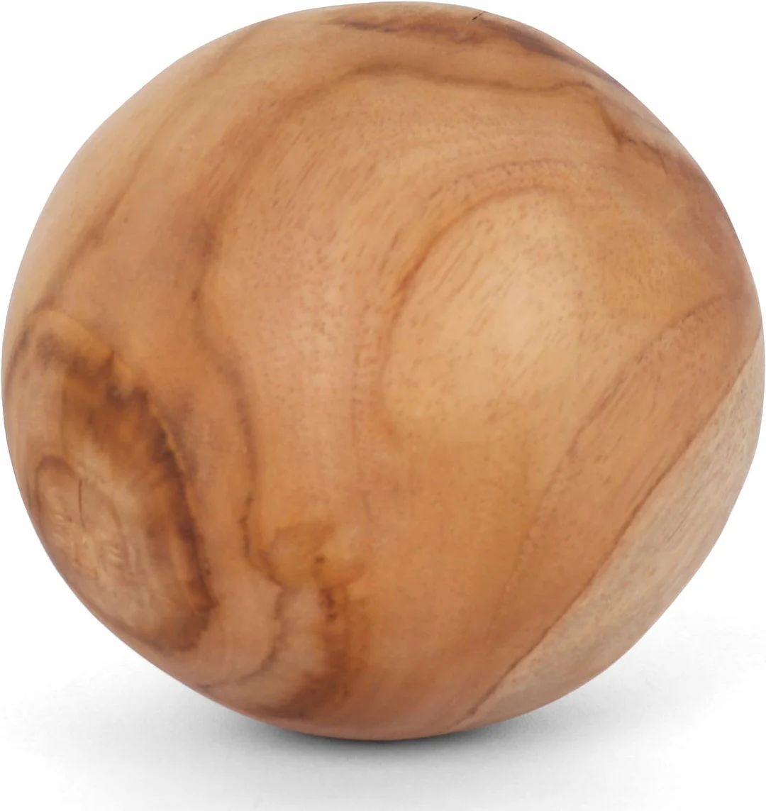 Natural Teak Ball Orb Ball Wooden Balls Teak Root Decorative Orbs Decorative Balls for Centerpiec... | Etsy (US)