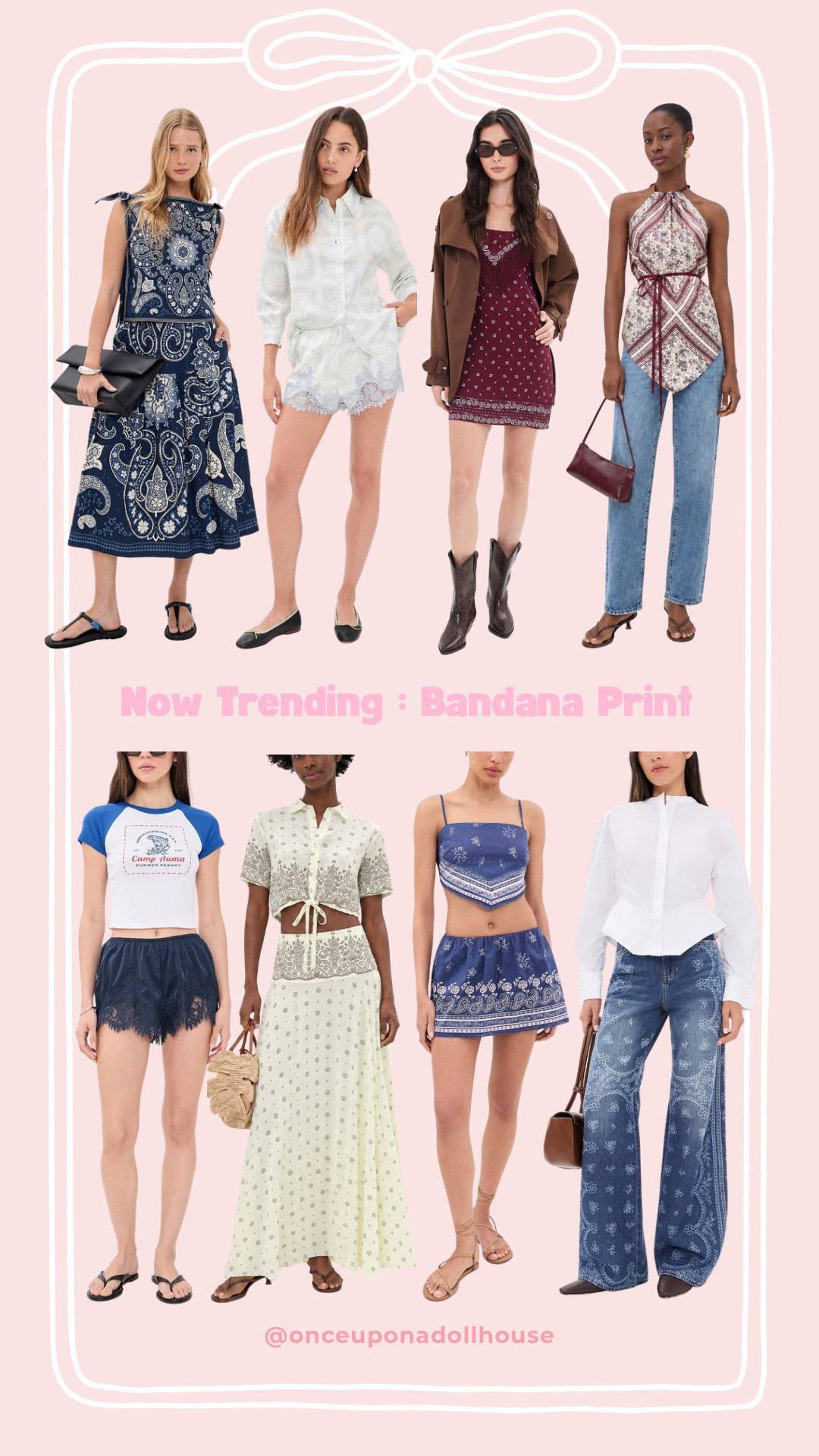 Now Trending : Bandana Print

#LTKstyletip #LTKsale
