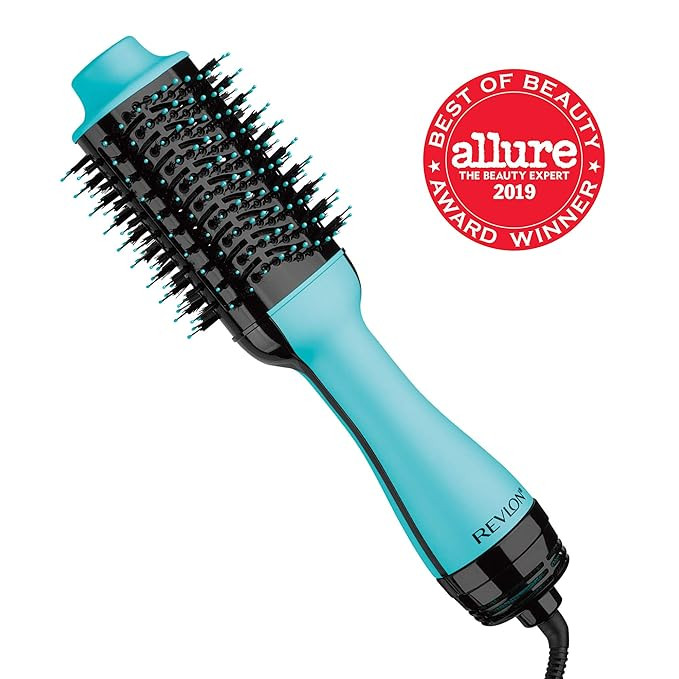 Revlon One-Step Hair Dryer & Volumizer Hot Air Brush, Mint | Amazon (US)