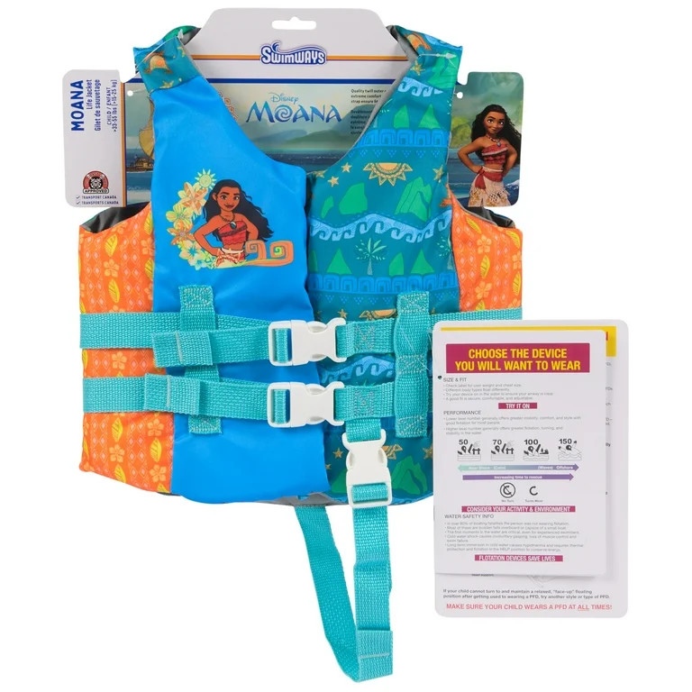 SwimWays Disney Princess Ariel Life Jacket (Unisex), for Kids 33-55lbs | Walmart (US)
