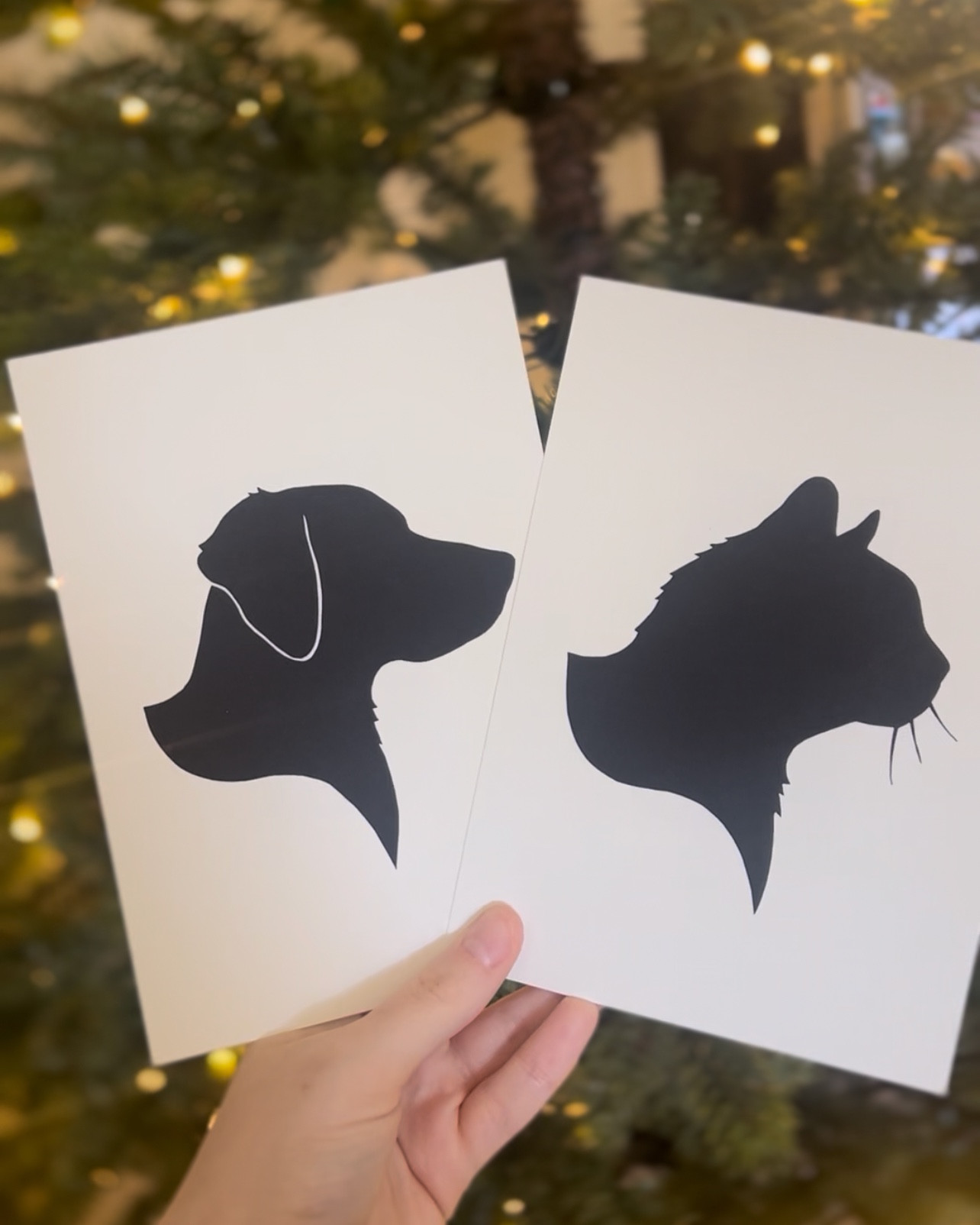 the best Christmas gift for those who have it all and something they can keep forever! custom hand cut silhouettes! + you’re supporting a small business and such a sweet person. this is not sponsored at all— I truly love the silhouettes Emma from Petite Paper co made for me of our cat and dog! I can’t wait to get them framed and hung up. They are heirlooms we will cherish forever. If this is a gift you want to give or get yourself this holiday season- don’t wait! They are made to order! 

#LTKHoliday #LTKSeasonal #LTKGiftGuide