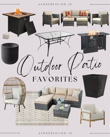 Outdoor patio home decor finds, outdoor patio furniture for spring and summer 

#LTKhome #LTKSeasonal