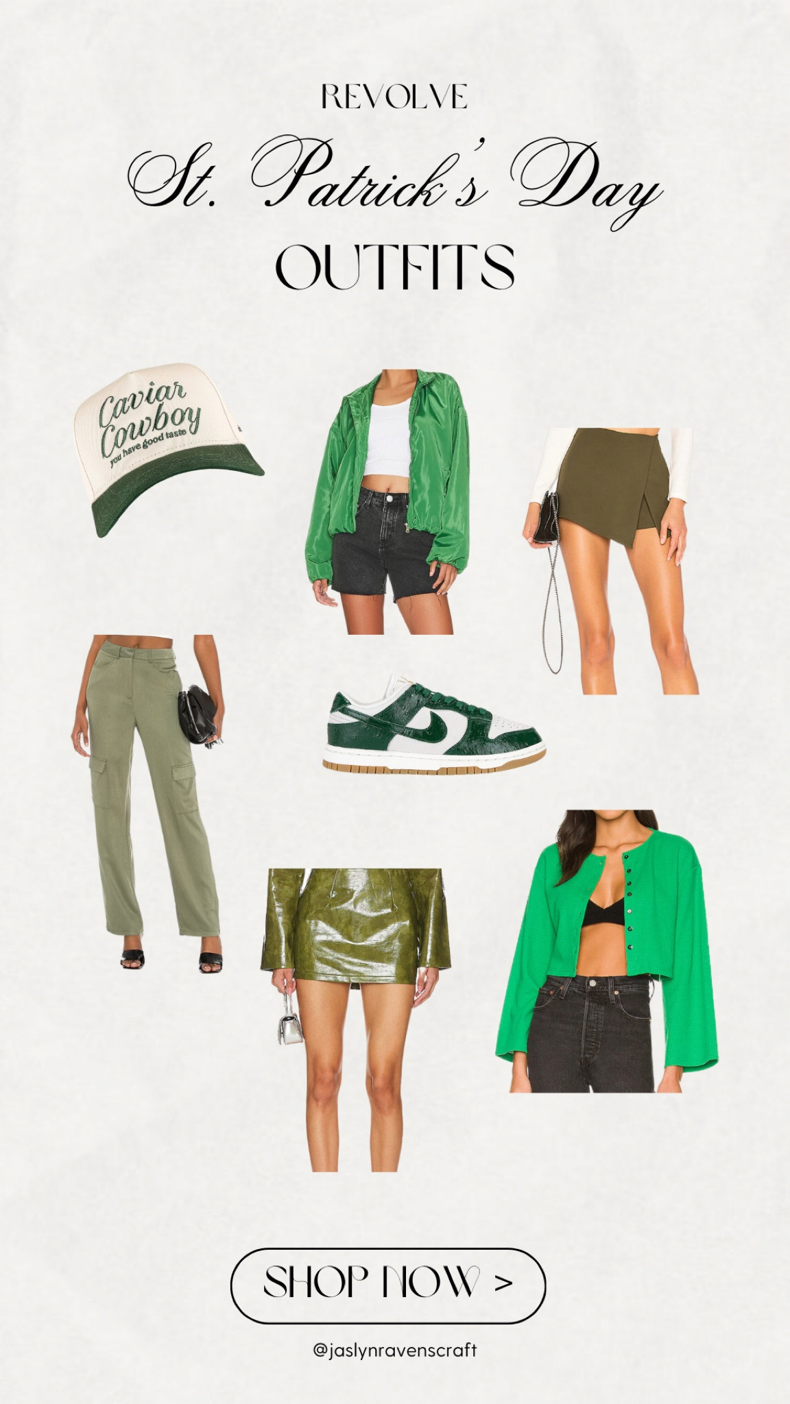 St. Paddy’s Day outfit ideas from Revolve!! Fun, easy + affordable picks 💚

#LTKfindsunder100 #LTKSeasonal #LTKstyletip