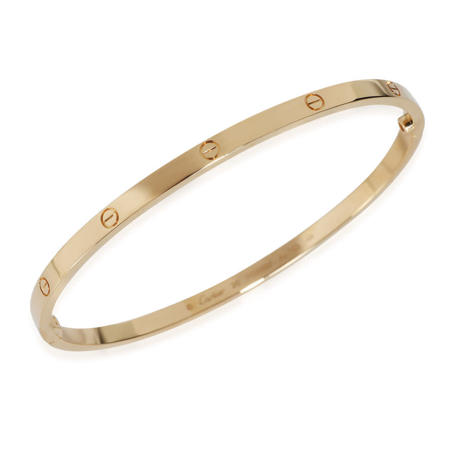Pre-Owned Cartier Love Bracelet, Small Model (Yellow Gold) | Jomashop.com & JomaDeals.com