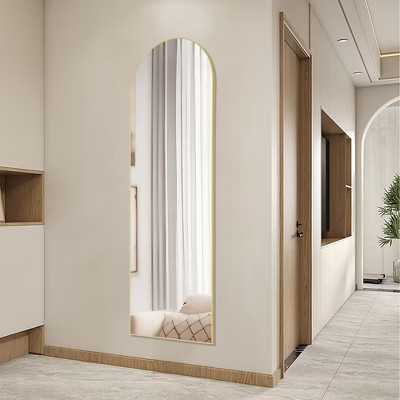 Gold Framed Standing Mirror 63x20 Inch, Luxury Wall Mirror with Tempered Glass, Gold | Target