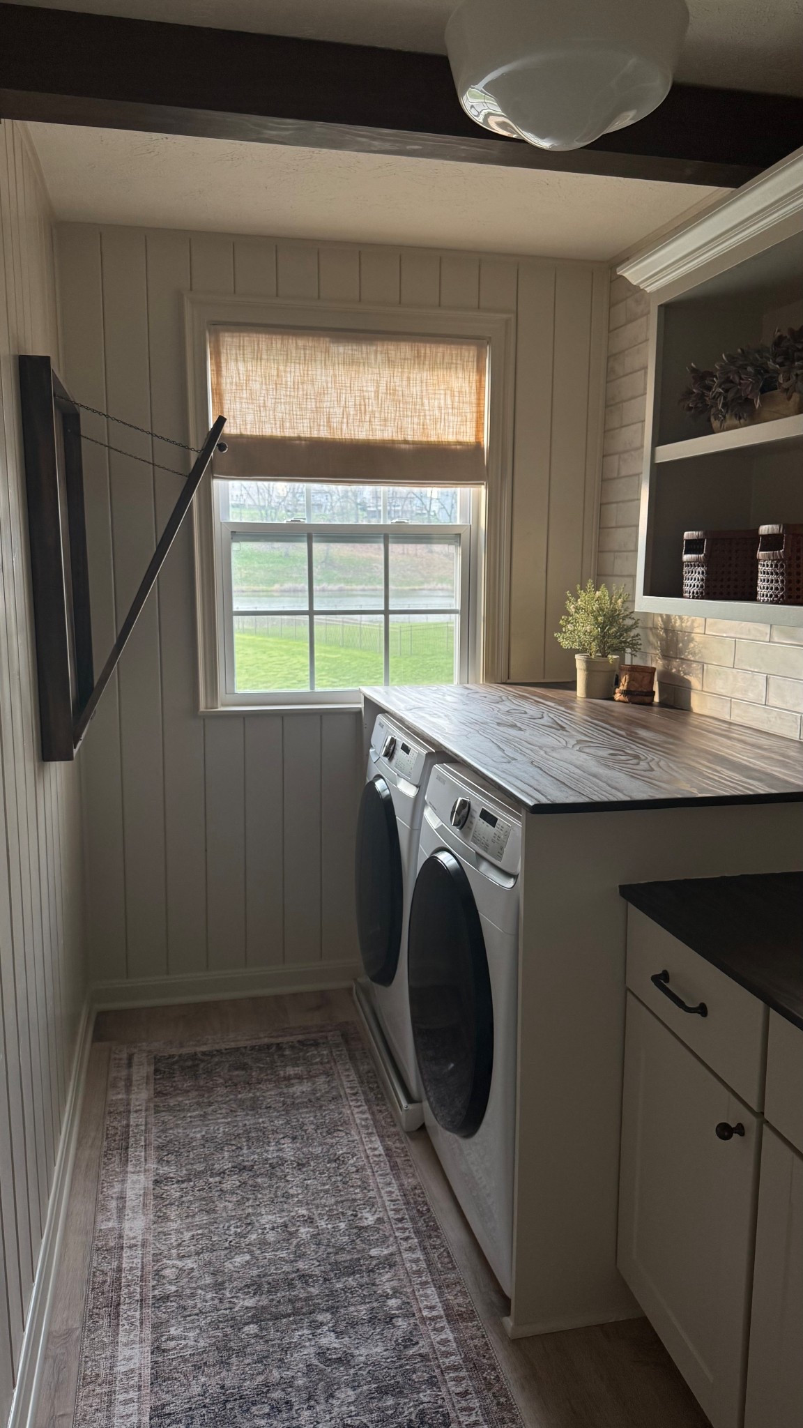 One of my favorite views - a clean laundry room! This one doesn’t happen often! 

#LTKHome