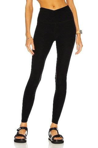 Beyond Yoga At Your Leisure Legging in Black | FWRD 