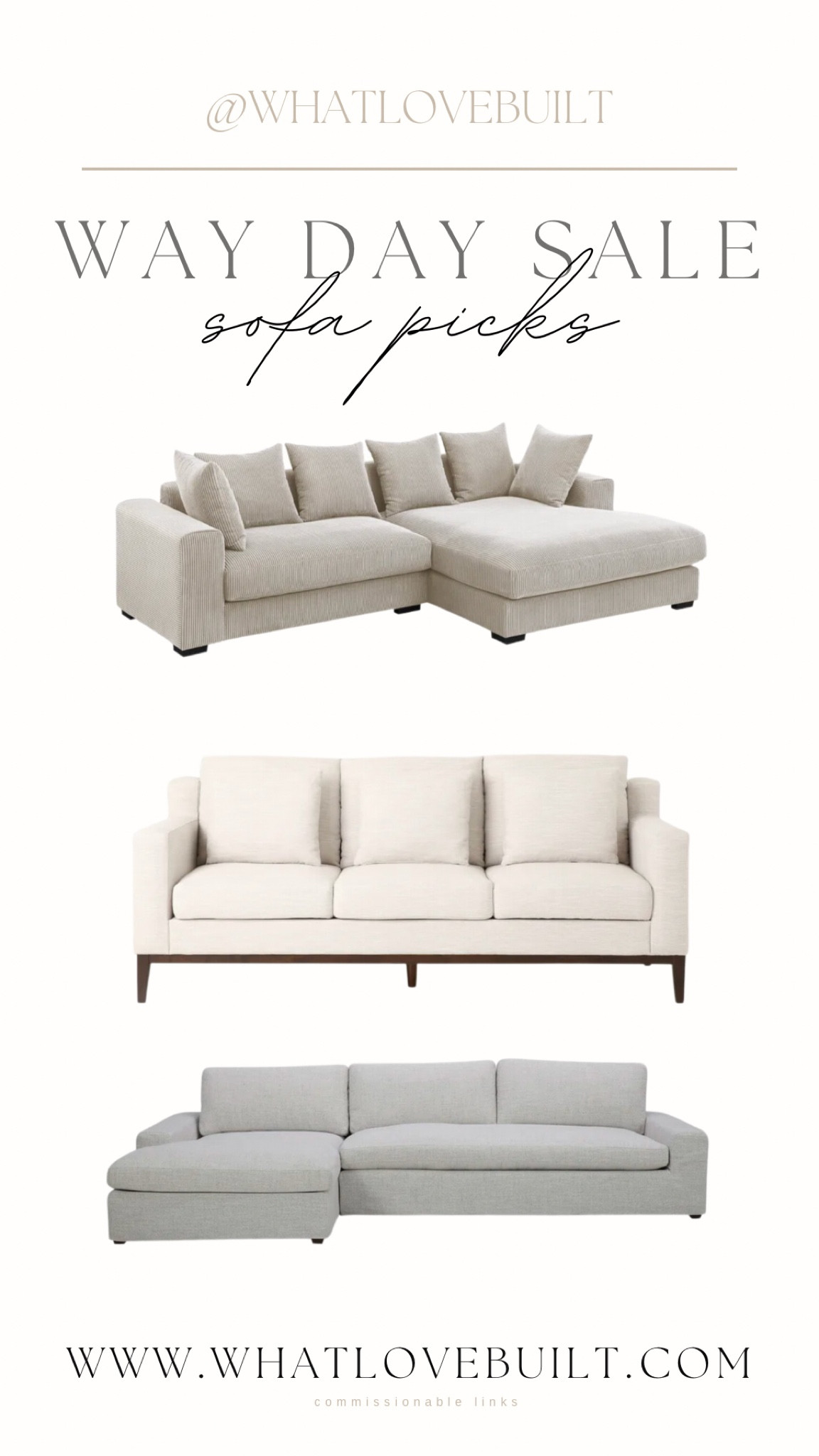 Way Day Furniture Sale

#sofa #furniture #couch #livingroom #wayfair #wayday

#LTKhome #LTKsalealert