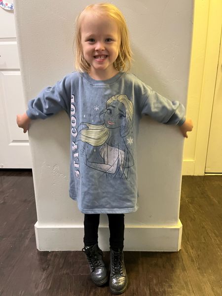 Toddler ootd, outfit of the day, toddler outfit, toddler fashion, toddler girl, girls fashion, toddler style, Dr martens, frozen sweatshirt dress

#LTKfit #LTKkids #LTKstyletip