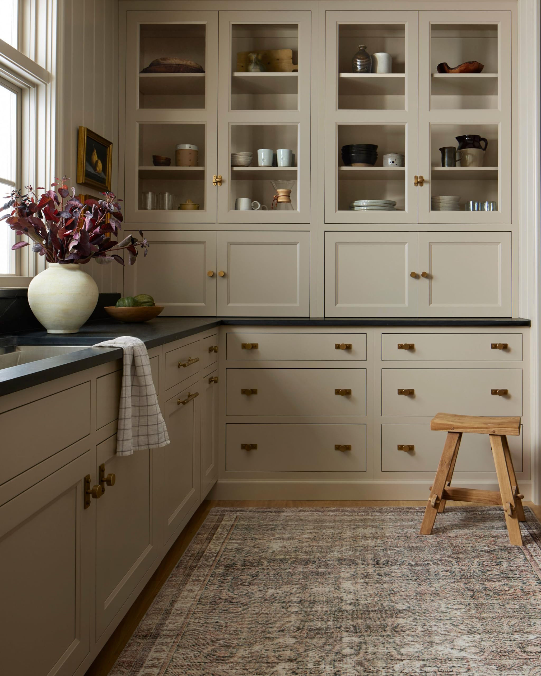 Loloi Chris Loves Julia Jules Collection JUL-09 Ink/Terracotta 5'-0'' x 7'-6'', .13" Pile Height,... | Amazon (US)