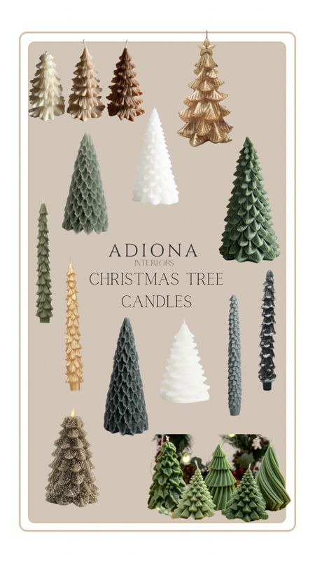 These Christmas tree shaped candles are the cutest! 

#LTKHoliday #LTKSeasonal #LTKhome
