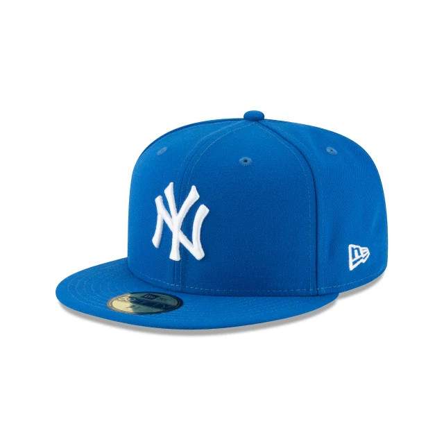 New York Yankees Blue Basic 59FIFTY Fitted Hat | New Era (US)
