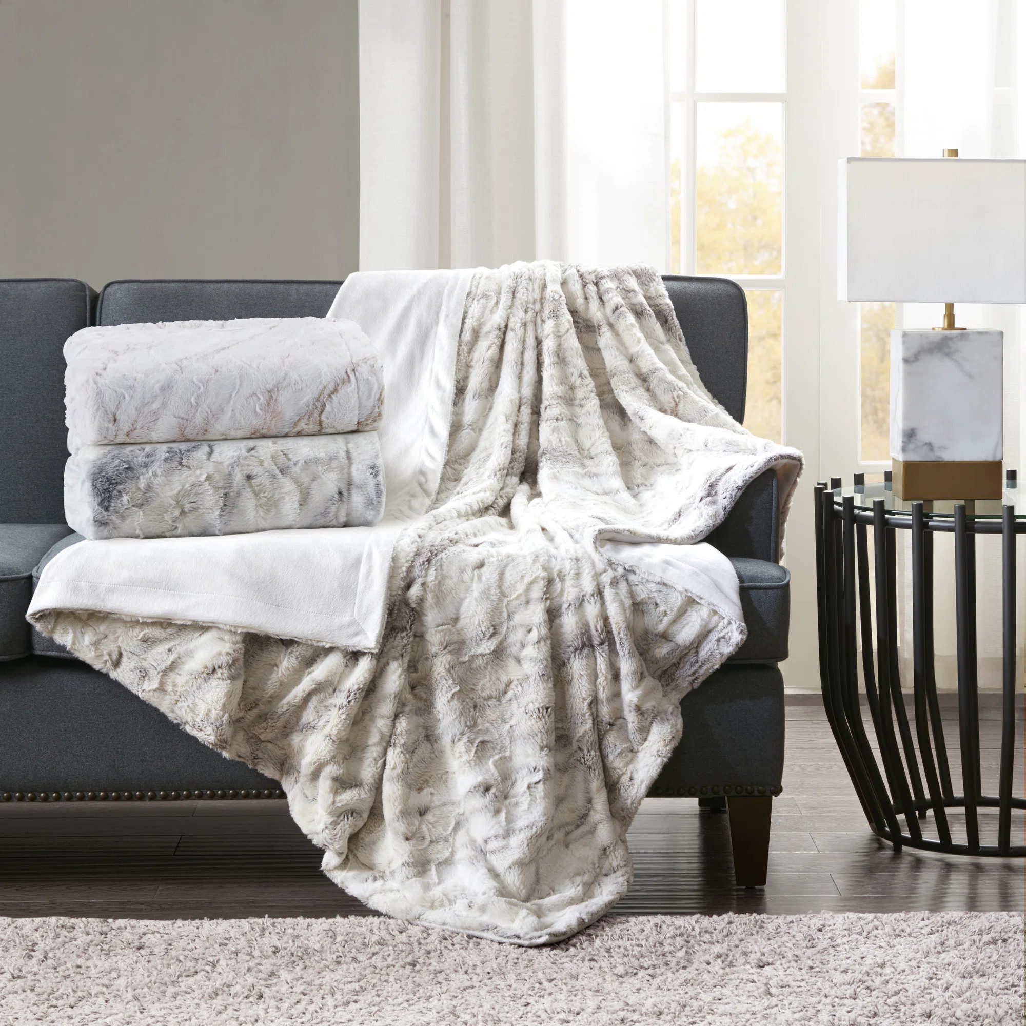 Madison Park Sachi Oversized Throw & Reviews | Wayfair | Wayfair North America