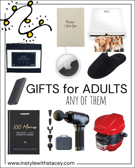 Gifts for grown-ups, in general. There are some Black Friday deals in here and lots of great reviews! 

#LTKHoliday #LTKGiftGuide #LTKCyberWeek