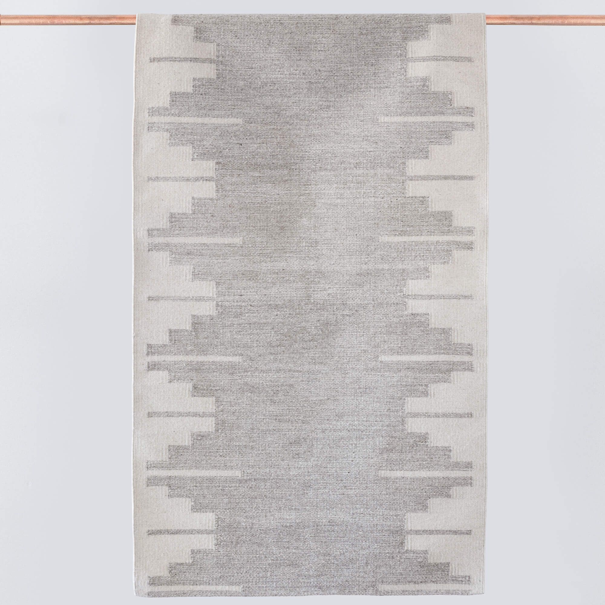 Modern Flatweave Area Rug - Grey | Handwoven in Mexico   – The Citizenry | The Citizenry