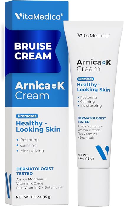 VitaMedica Arnica + Vitamin K Oxide Cream for Thin & Delicate Skin \u2013 3% Arnica Montana, Face... | Amazon (US)