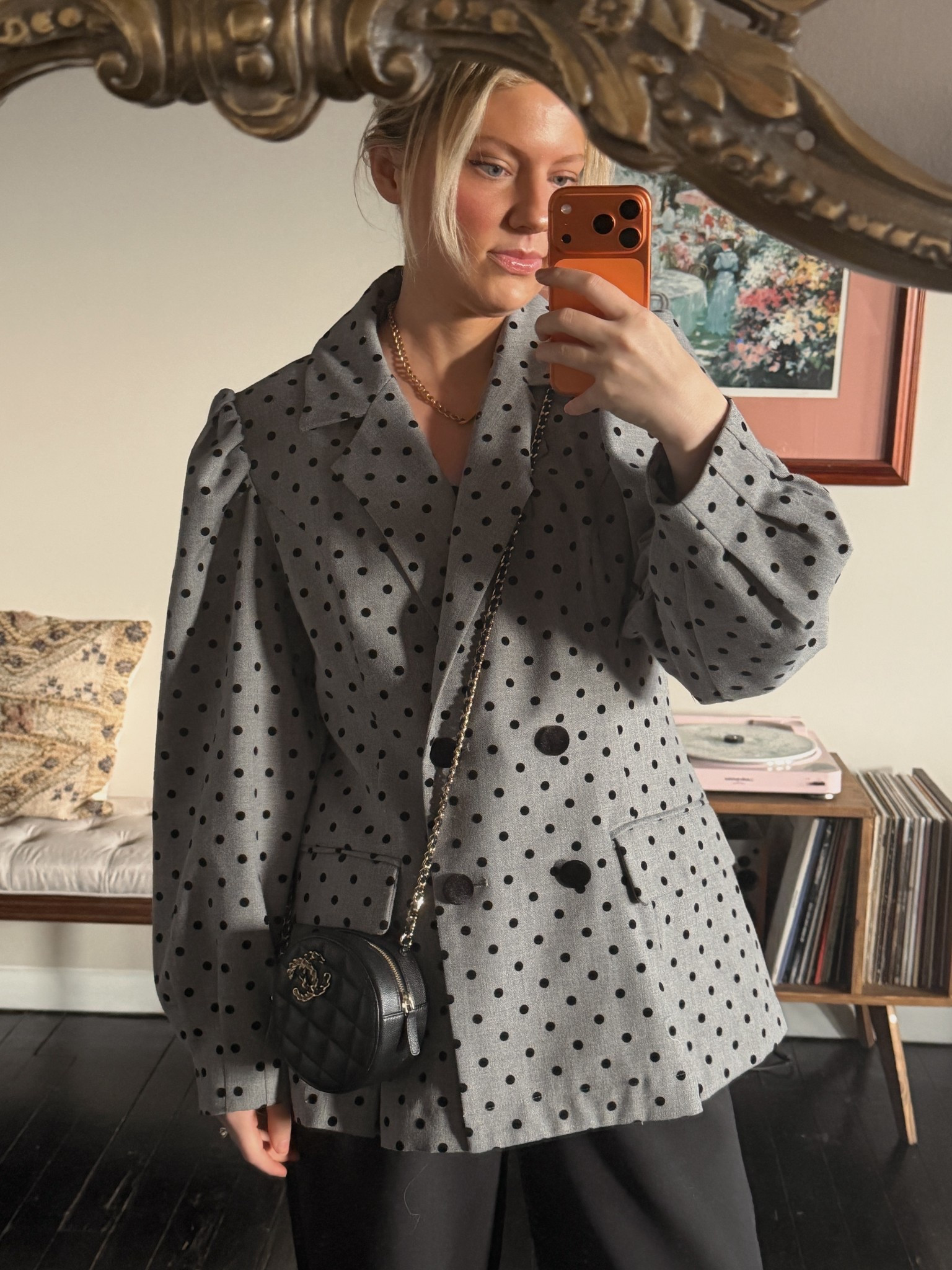 Workwear chic, office outfit ideas, what to wear to work, chic blazer, polka dot trend

#LTKgrwm #LTKWorkwear #LTKootd