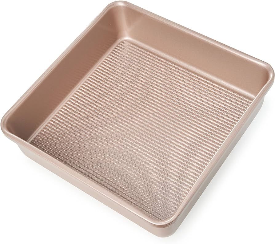Ultra Cuisine Nonstick Square Cake Pan, Even Baking and Roasting, Easy to Clean, Durable Quality,... | Amazon (US)