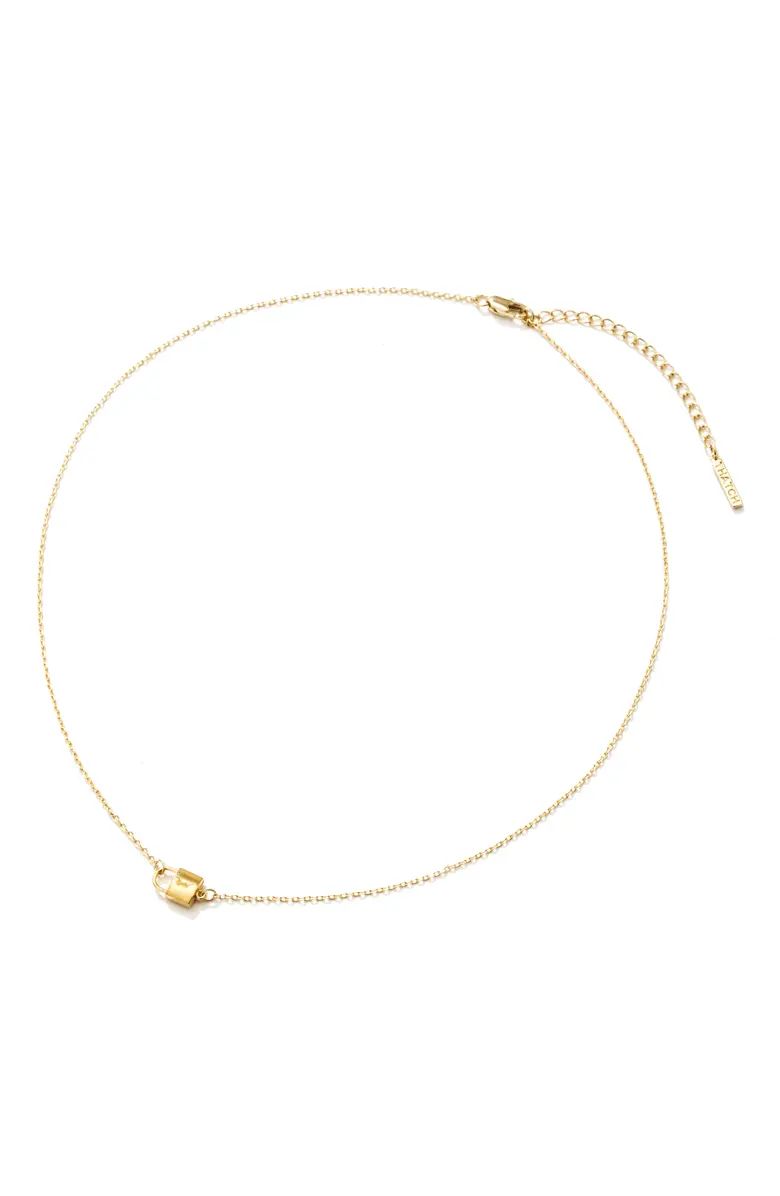 THATCH Bella Lock Pendant Necklace | Nordstrom | Nordstrom