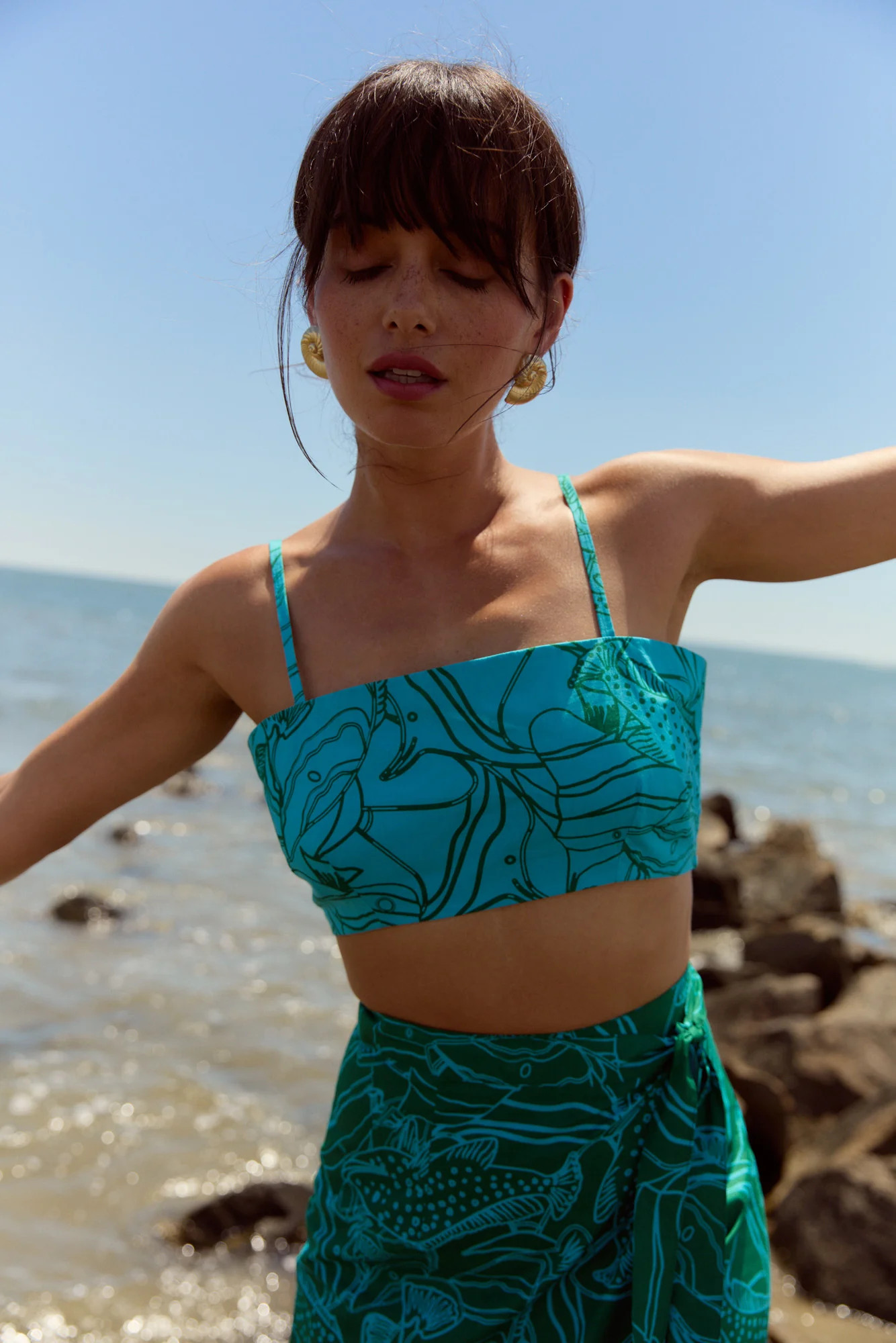 Lulu Top, Reef Reverse | Olivia by Livro