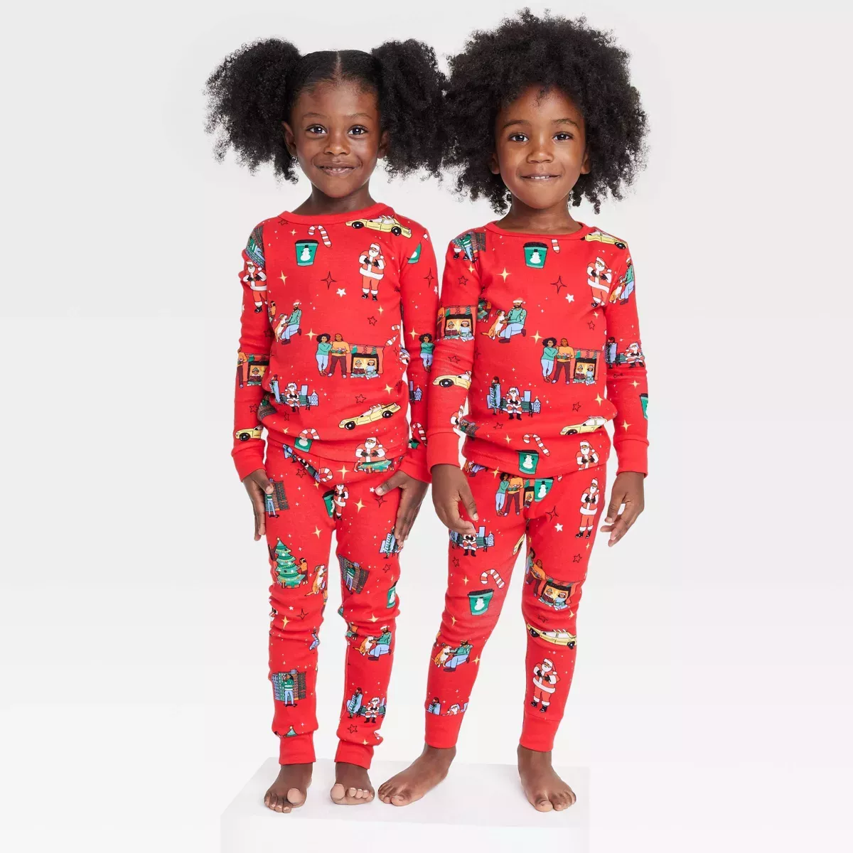 Christmas pajamas family target hot sale