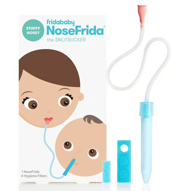 Frida Baby NoseFrida Nasal Aspirator (No Additional Hygiene Filters) - Walmart.com | Walmart (US)