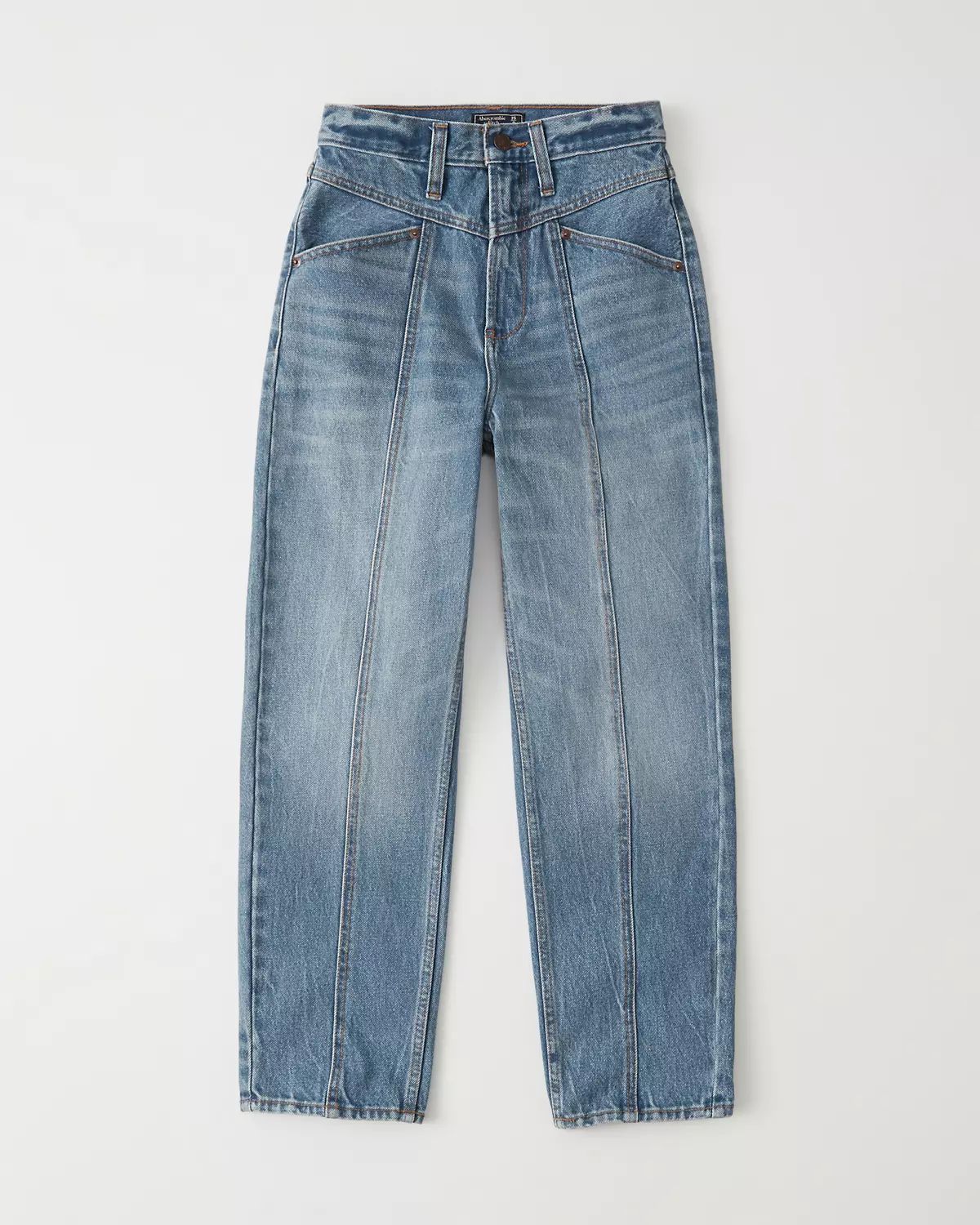 Ultra High Rise Relaxed Mom Jeans | Abercrombie & Fitch US & UK