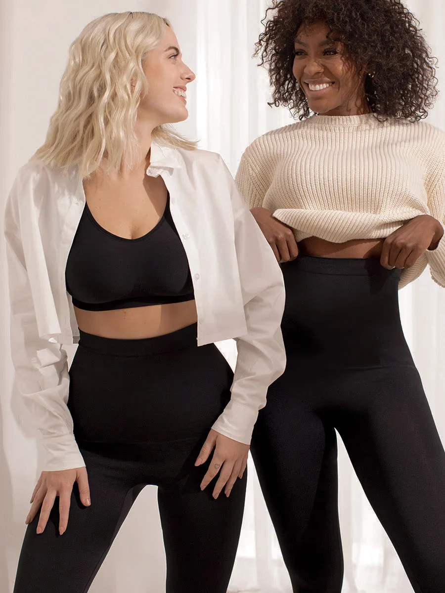 Shapermint Essentials High-Waisted Shaping Leggings | Shapermint