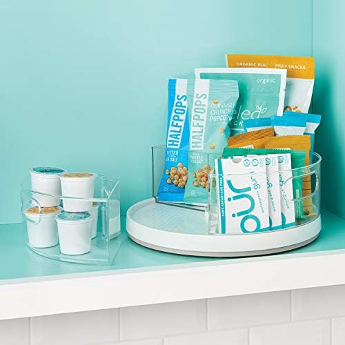 YouCopia Crazy Susan Kitchen Cabinet Turntable and Snack Organizer with Bins | Amazon (US)