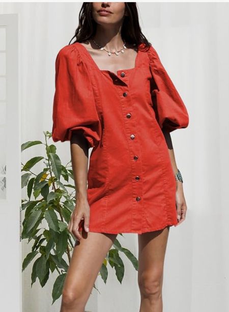 Dress
Red dress
Dresses

Spring Dress 
Vacation outfit
Date night outfit
Spring outfit
#Itkseasonal
#Itkover40
#Itku

#LTKFindsUnder50