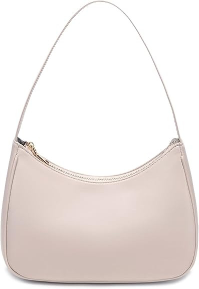 Shoulder Bags for Women, Cute Hobo Tote Handbag Mini Clutch Purse with Zipper Closure | Amazon (US)