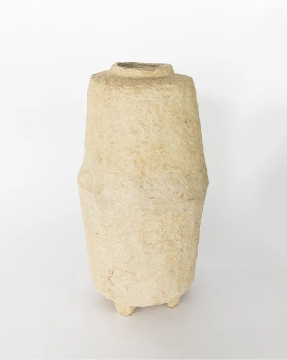 Hand Molded Paper Mache Vase | McGee & Co.