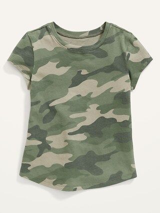 Unisex Short-Sleeve Camo T-Shirt for Toddler | Old Navy (US)