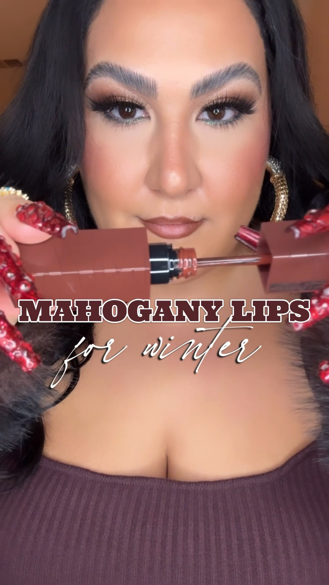 My favorite lip combo this winter! 🤎🤎 #lipcombo #mahogany  

#LTKBeauty #LTKSeasonal #LTKFindsUnder50