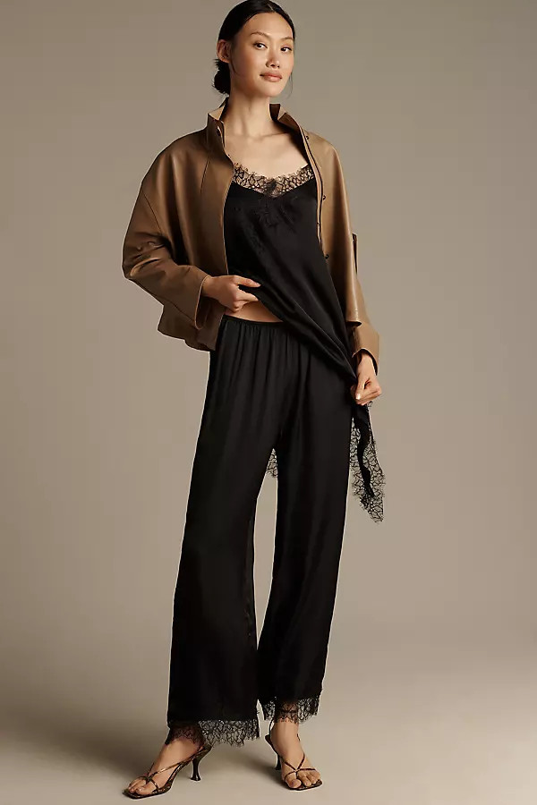 Heirloom Lace Wide-Leg Pants | Anthropologie (US)