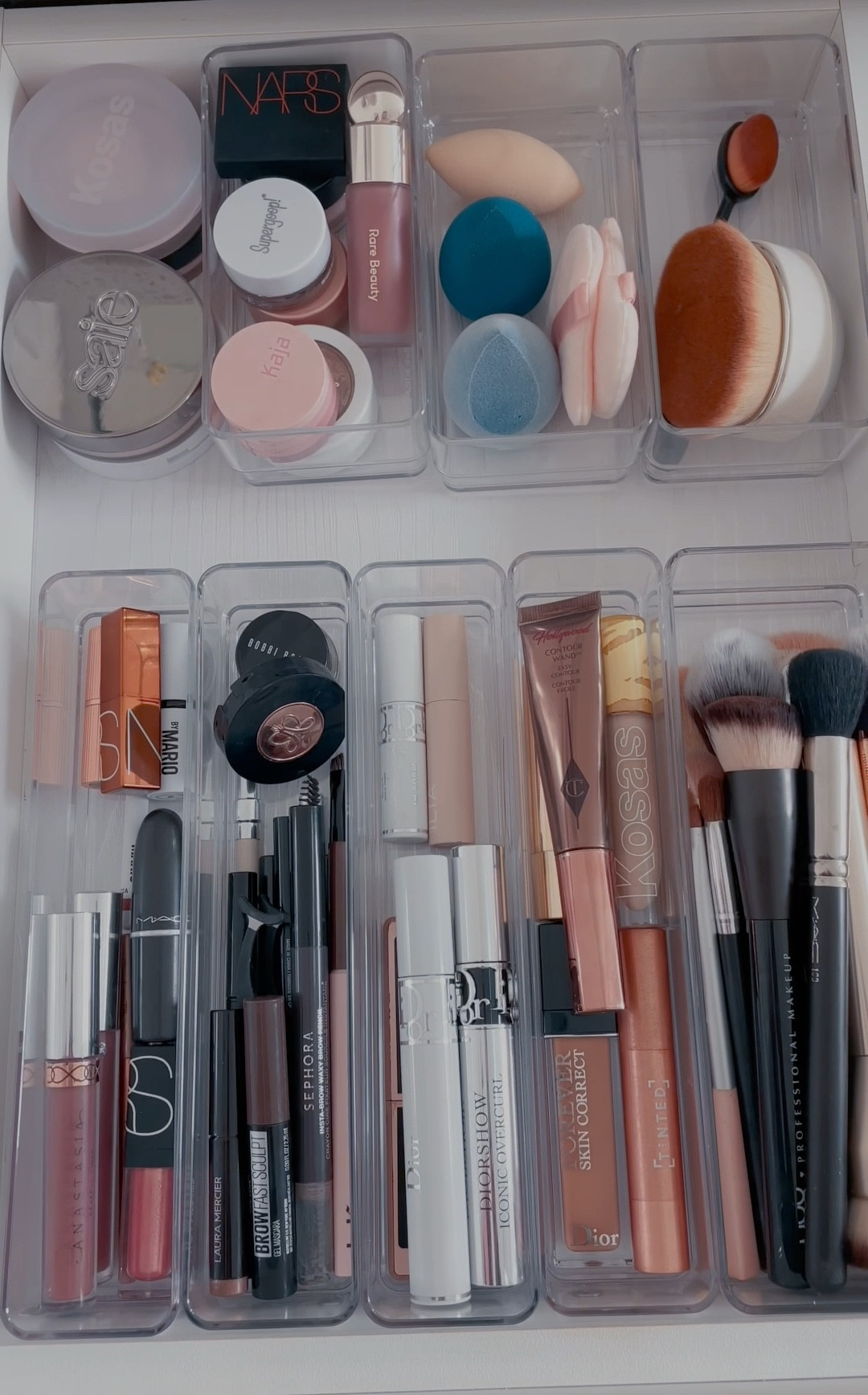 Organize my makeup drawer with me. Putting all my favorites on the top for easy access. 

#LTKbeauty #LTKFind